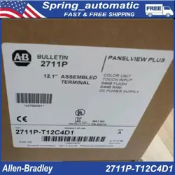 NEW ALLEN-BRADLEY 2711P-T12C4D1 HMI PANELVIEW PLUS 1250 12.1 INCH FREE SHIPPING