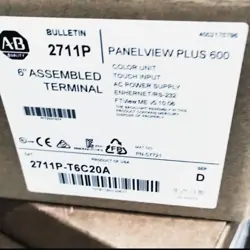 1 PCS  ALLEN-BRADLEY 2711P-T6C20A PANELVIEW PL 600 2711P-T6C20A USA STOCK