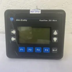 ALLEN-BRADLEY PANEL VIEW 300 MICRO 2711-M3A18L1 SER A REV B