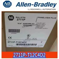 NEW SEALED ALLEN BRADLEY 2711P-T12C4D2 SER A PANELVIEW PLUS ASSEMBLED TERMINAL