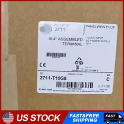 NEW ALLEN BRADLEY 2711-T10G8 SER C PANELVIEW PLUS 10.4'' ASSEMBLED TRMINAL