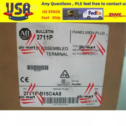 1PC NEW 2711P-B15C4A8 ALLEN-BRADLEY FREE SHIPPING WITH WARRANTY