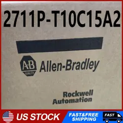 ALLEN BRADLEY 2711P-T10C15A2 NEW UNOPENED PANELVIEW PLUS 1000 FREE SHIPPING