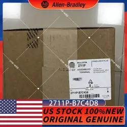 AB 2711P-B7C4D8 NEW UNOPENED ALLEN BRADLEY 2711PB7C4D8 FREE SHIPPING