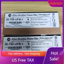 ALLEN-BRADLEY 20-750-UFB-1 AB UNIVERSAL FEEDBACK MODULE 20750UFB1 US FREE TAX .