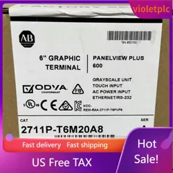 ALLEN BRADLEY 2711P-T6M20A8 TOUCH SCREEN BRAND SEAL 2711PT6M20A8 US FREE TAX .