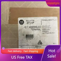ALLEN BRADLEY 2711P-T12C4D1 /A PANELVIEW PL 1250 W/ 2711PT12C4D1 US FREE TAX .