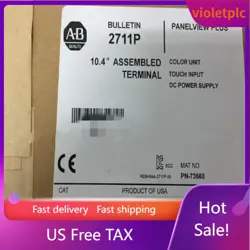 ALLEN BRADLEY 2711P-T10C4D9 /A PANELVIEW PLUS TOUCH TERMINAL US FREE TAX .