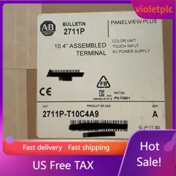 ALLEN BRADLEY 2711P-T10C4A9 /A PANELVIEW PLUS 6 1000 TOUCH ENET US FREE TAX .