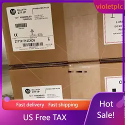 ALLEN BRADLEY PANELVIEW PLUS 1250 2711P-T12C4D9 DISPLAY US FREE TAX .