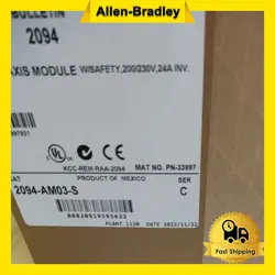 NEW 2094-AM03-S ALLEN-BRADLEY SERVO MOTOR FREE SHIPPING 2094AM03S GN