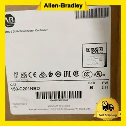 1PC NEW ALLEN-BRADLEY 150-C201NBD SMC-3 201A SMART MOTOR CONTROLLER
