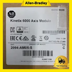 ORIGINAL NEW 2094-AM05-S SERVO DRIVE KINETIX 6000 FREE SHIPPING ALLEN BRADLEY