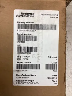 NEW ALLEN BRADLEY 2098-DSD-HV030-SE FREE SHIPPING NEW IN BOX NEW FACTORY SEALED