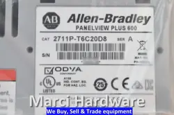 SURPLUS ALLEN-BRADLEY 2711P-T6C20D8 /A PANELVIEW PLUS 6 600 5.7