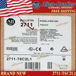 BRAND NEW 2711-T6C2L1 ALLEN-BRADLEY PANELVIEW TERMINAL 2711T6C2L1 FREESHIP AB