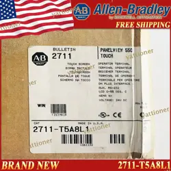 BRAND NEW 2711-T5A8L1 ALLEN-BRADLEY PANELVIEW STANDARD TERMINAL FREE SHIP AB