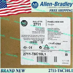 BRAND NEW 2711-T6C10L1 ALLEN-BRADLEY PANELVIEW STANDARD TERMINAL FREE SHIP US AB