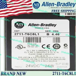 NEW IN BOX ALLEN-BRADLEY 2711-T6C8L1 PANELVIEW STANDARD TERMINAL FREE SHIP US AB