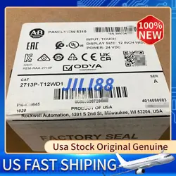 FREE DELIVERY NEW  2713P-T12WD1 ALLEN BRADLEY PANELVIEW 5310 GRAPHIC TERMINAL