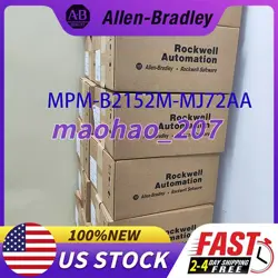 MPM-B2152M-MJ72AA SERVO MOTOR ALLEN BRADLEY BRAND NEW FREE SHIPPING