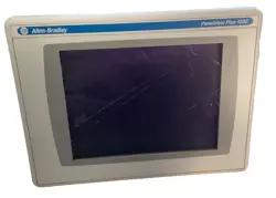 ALLEN BRADLEY PANELVIEW PLUS 1000 2711P-RDT10C/C W/ 2711P-RP8D LOGIC MODULE