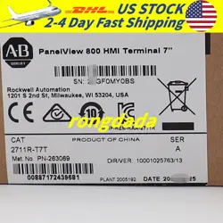 BRAND NEW ALLEN BRADLEY 2711R-T7T 800 HMI FREE SHIPPING