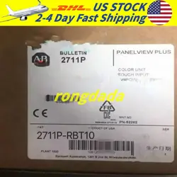 1PC ALLEN BRADLEY 2711P-RBT10 TOUCH SCREEN NEW SEAL STOCK FREE SHIPPING