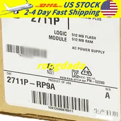 BRAND NEW ALLEN BRADLEY 2711P-RP9A PLUS 6 LOGIC MODULE 0 MIN. RUN-TIME 2711PRP9A