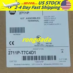 ALLEN BRADLEY 2711P-T7C4D1 SER A PANELVIEW PLUS 700 HMI, 7