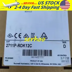 1PC 2711PRDK12C ALLEN BRADLEY 2711P-RDK12C DISPLAY MODULE