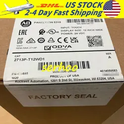 1PC NEW 2713P-T12WD1  ALLEN BRADLEY PANELVIEW 5310 TERMINAL 2713PT12WD1 IN BOX