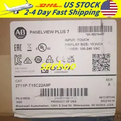2711P-T15C22A9P NEW SEALED ALLEN-BRADLEY PANELVIEW PLUS 7 GRAPHIC TERMINAL