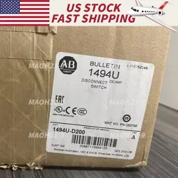 1PC  ALLEN BRADLEY 1494U-D200 AB SWITCH NEW IN BOX FREE SHIPPING 1494UD200