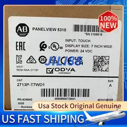 ALLEN-BRADLEY 2713P-T7WD1 PANELVIEW 5310 7 WIDE GRAPHIC TERMINAL MODULE
