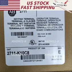 1PC 2711-K10C8  ALLEN BRADLEY 2711K10C8 PANELVIEW 10