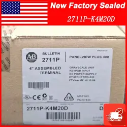 ALLEN-BRADLEY 2711P-K4M20D /D BRAND NEW PANELVIEW PLUS 400 2711PK4M20D