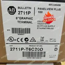 NEW AB 2711P-T6C20D NEW ALLEN BRADLEY 2711P-T6C20D PANELVIEW PL FREE SHIPPING