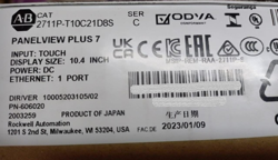 NEW SEALED ALLEN-BRADLEY 2711P-T10C21D8S PANELVIEW PLUS 7 10