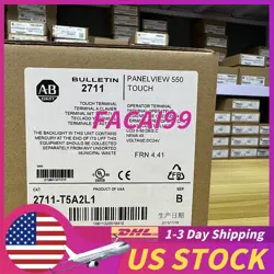 1PC NEW ALLEN BRADLEY 2711-T5A2L1 TOUCHSCREEN HMI DISPLAY FREE SHIP