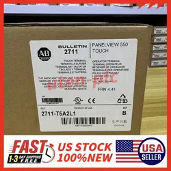 1PC NEW ALLEN BRADLEY 2711-T5A2L1 TOUCHSCREEN HMI DISPLAY FREE SHIPPING