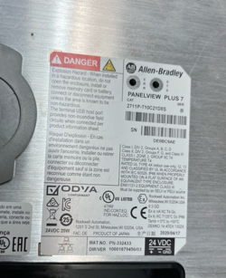 ALLEN-BRADLEY 2711P-T10C21D8S PANELVIEW