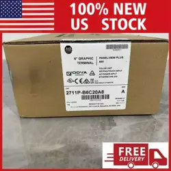 NEW SEALED ALLEN BRADLEY 2711P-B6C20A8 PANELVIEW PLUS TERMINAL FREE SHIPPING US