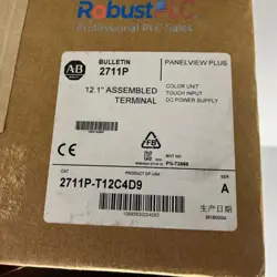 ALLEN BRADLEY PANELVIEW PLUS 1250 2711P-T12C4D9 DISPLAY 2711PT12C4D9 US FREE TAX 885630004266