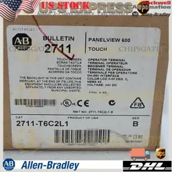 ALLEN BRADLEY 2711-T6C2L1 PANELVIEW 600 SRIES B ECRAN TACTILE DH-485 24VDC