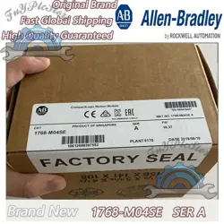 ALLEN BRADLEY 1768-M04SE SER A BRAND NEW QUALITY GUARANTEED FREE SHIP