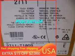 1PCS NEW ALLEN-BRADLEY 2711-T10G9 FACTORY SEALING 10662072718749