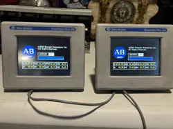 2 ALLEN-BRADLEY 2711P-T6C20D8 5.7 INCH OPERATOR INTERFACE PANEL