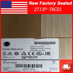 ALLEN-BRADLEY 2713P-T6CD1 PANELVIEW 5310 6� GRAPHIC TERMINAL 2713PT6CD1