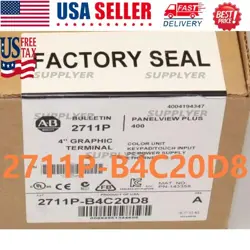2711P-B4C20D8 BRANDNEW FACTORYSEALEDALLEN-BRADLEY PANELVIEW PLUS FREE SHIP US